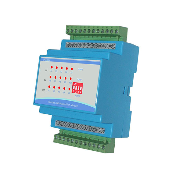 DK5105十路开关量输入modbus数据采集模块